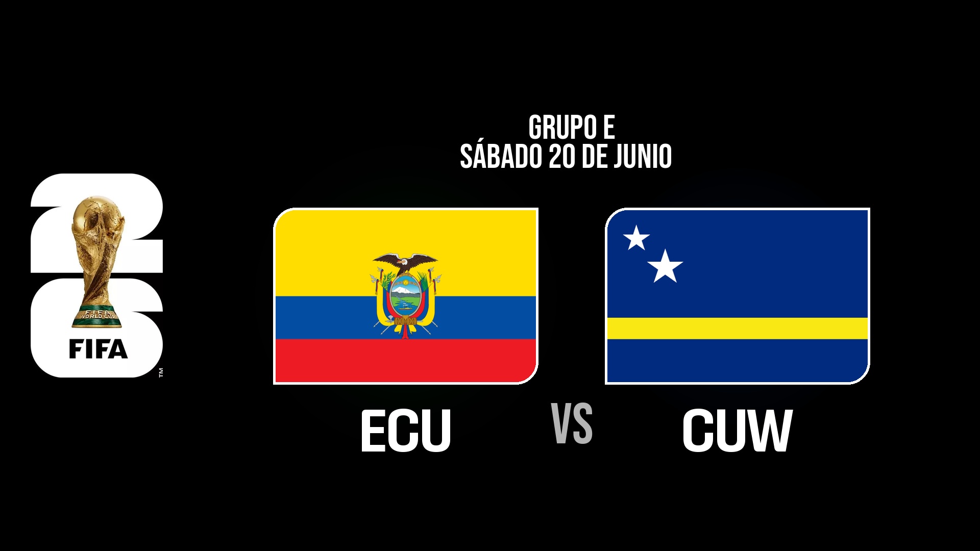 Ecuador vs Curazao