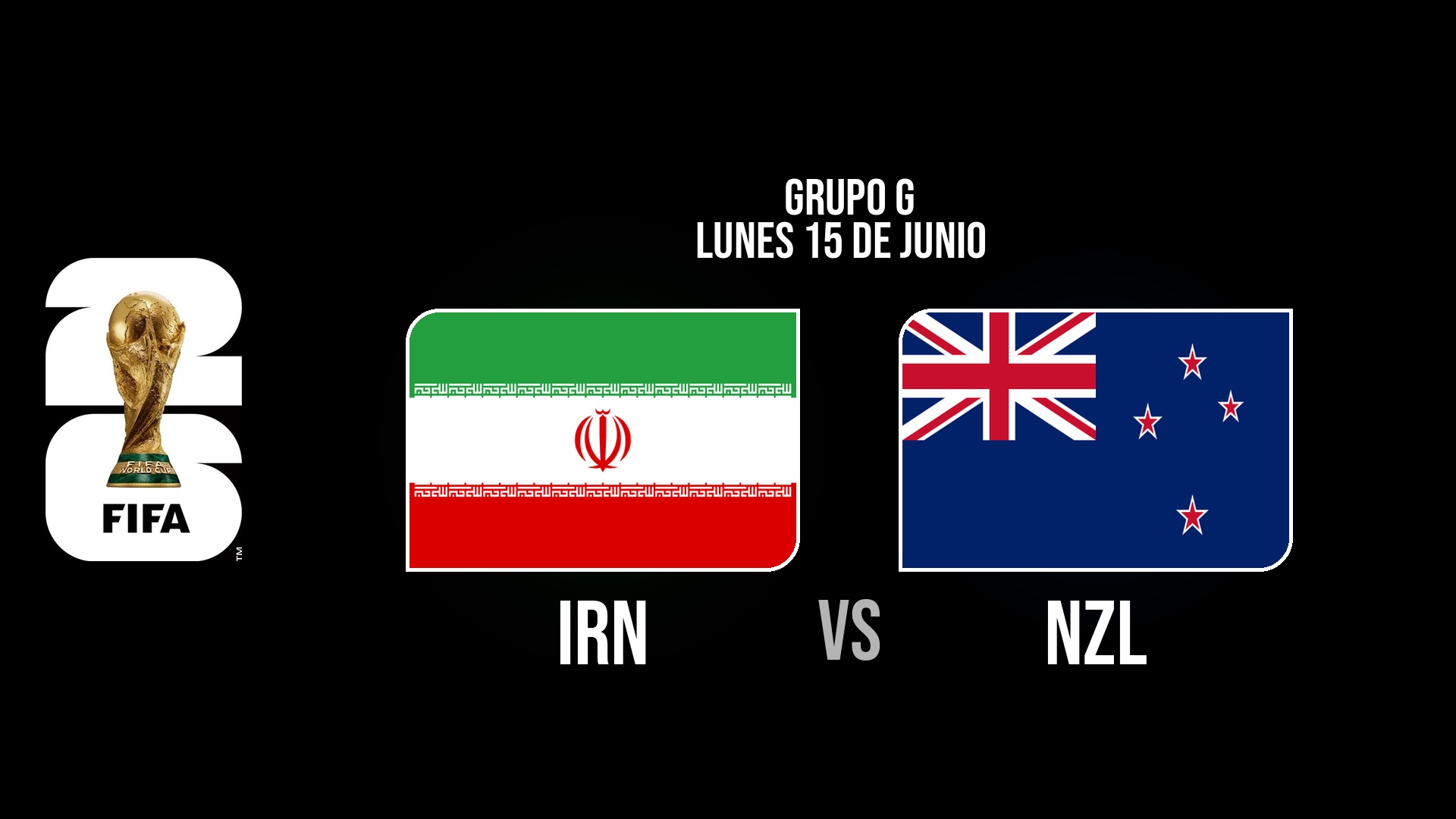 Irán vs Nueva Zelanda