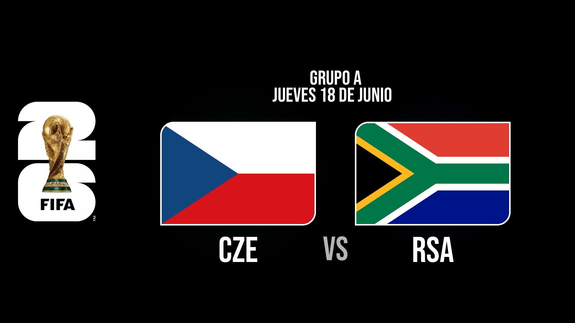 República Checa vs Sudáfrica