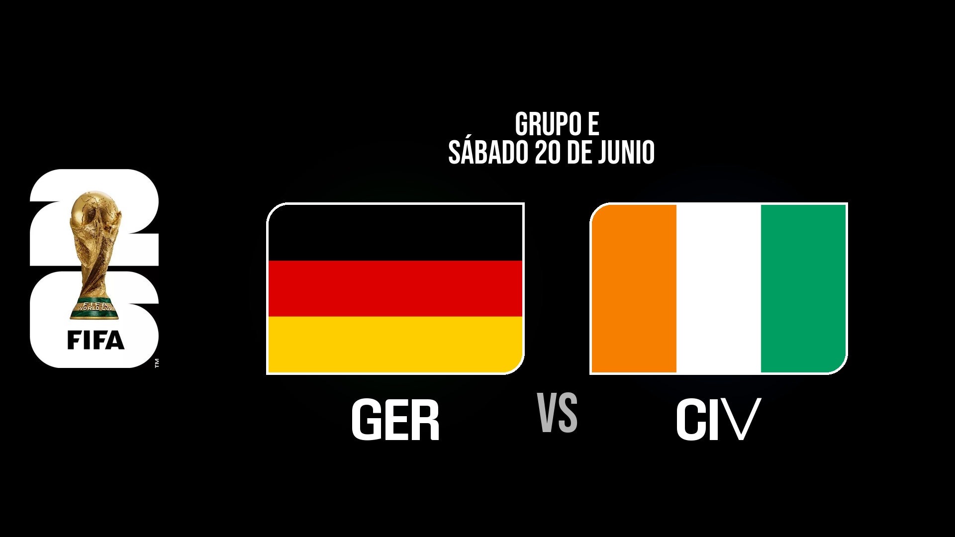 Alemania vs Costa de Marfil
