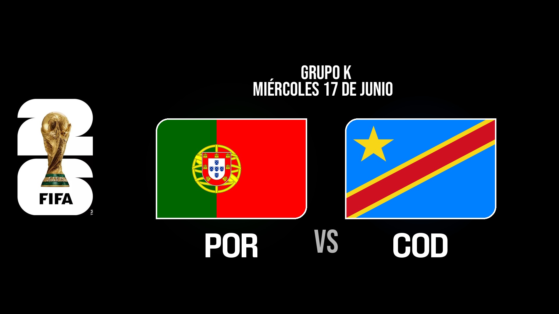 Portugal vs RD Congo