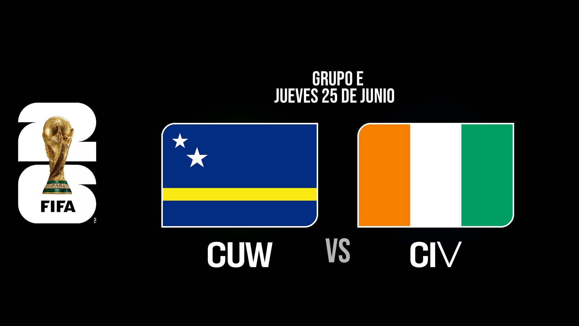 Curazao vs Costa de Marfil