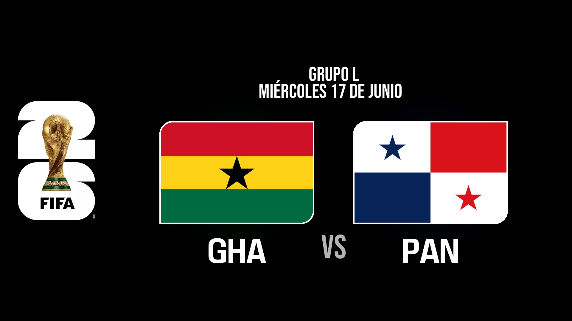 Ghana vs Panamá