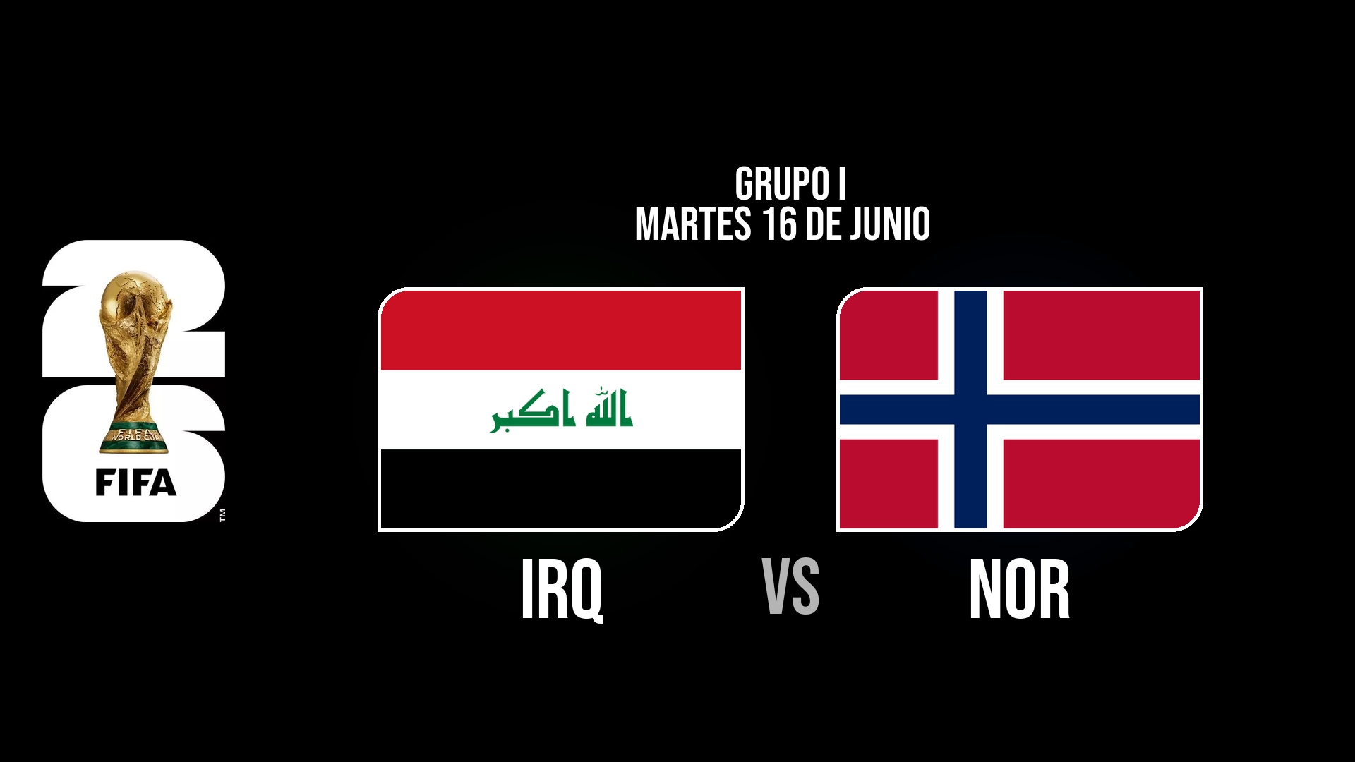 Irak vs Noruega