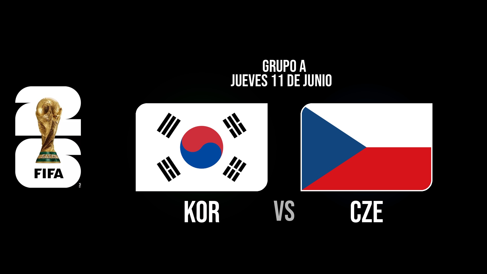 Corea Del Sur vs República Checa
