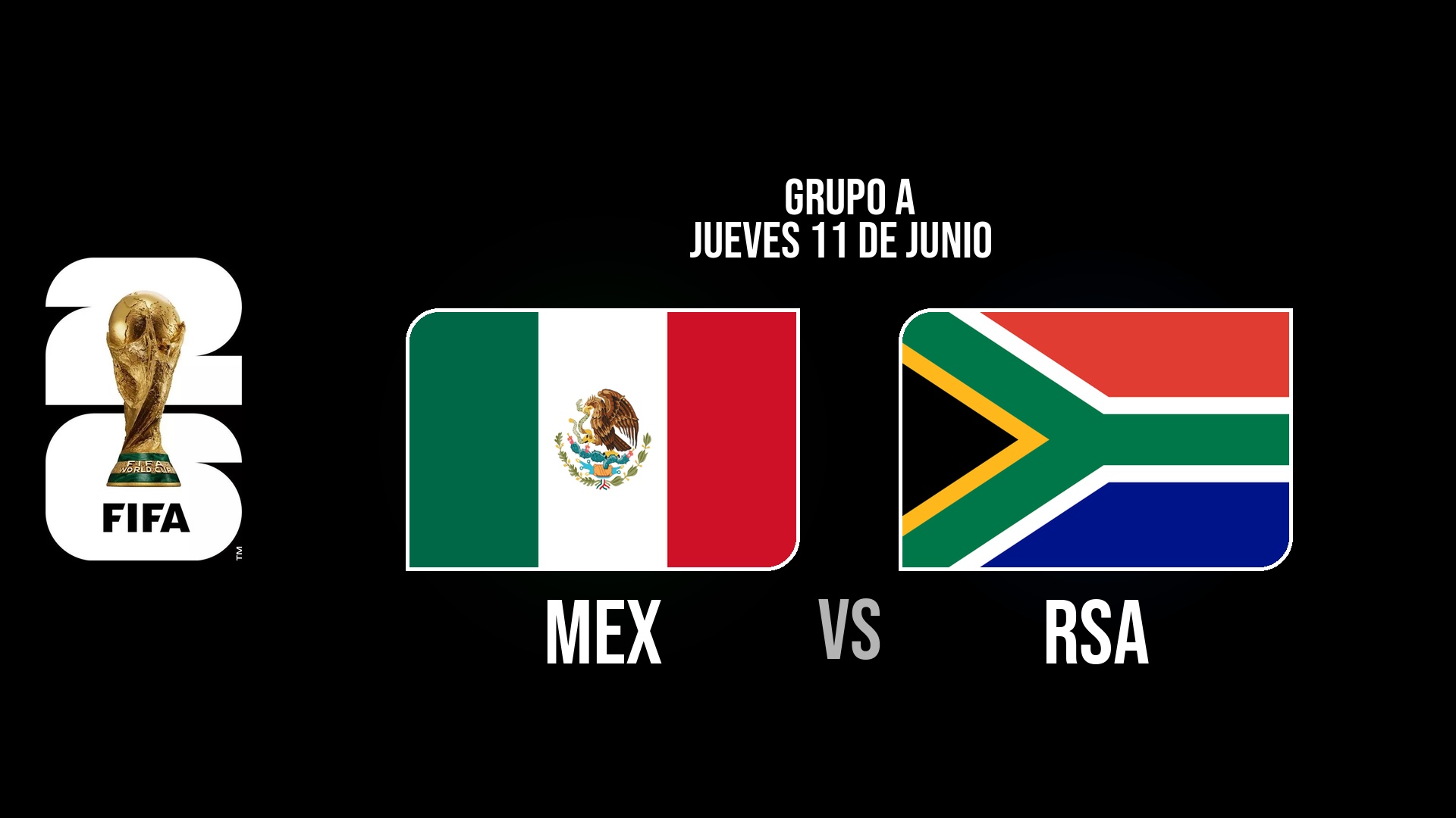 México vs Sudáfrica