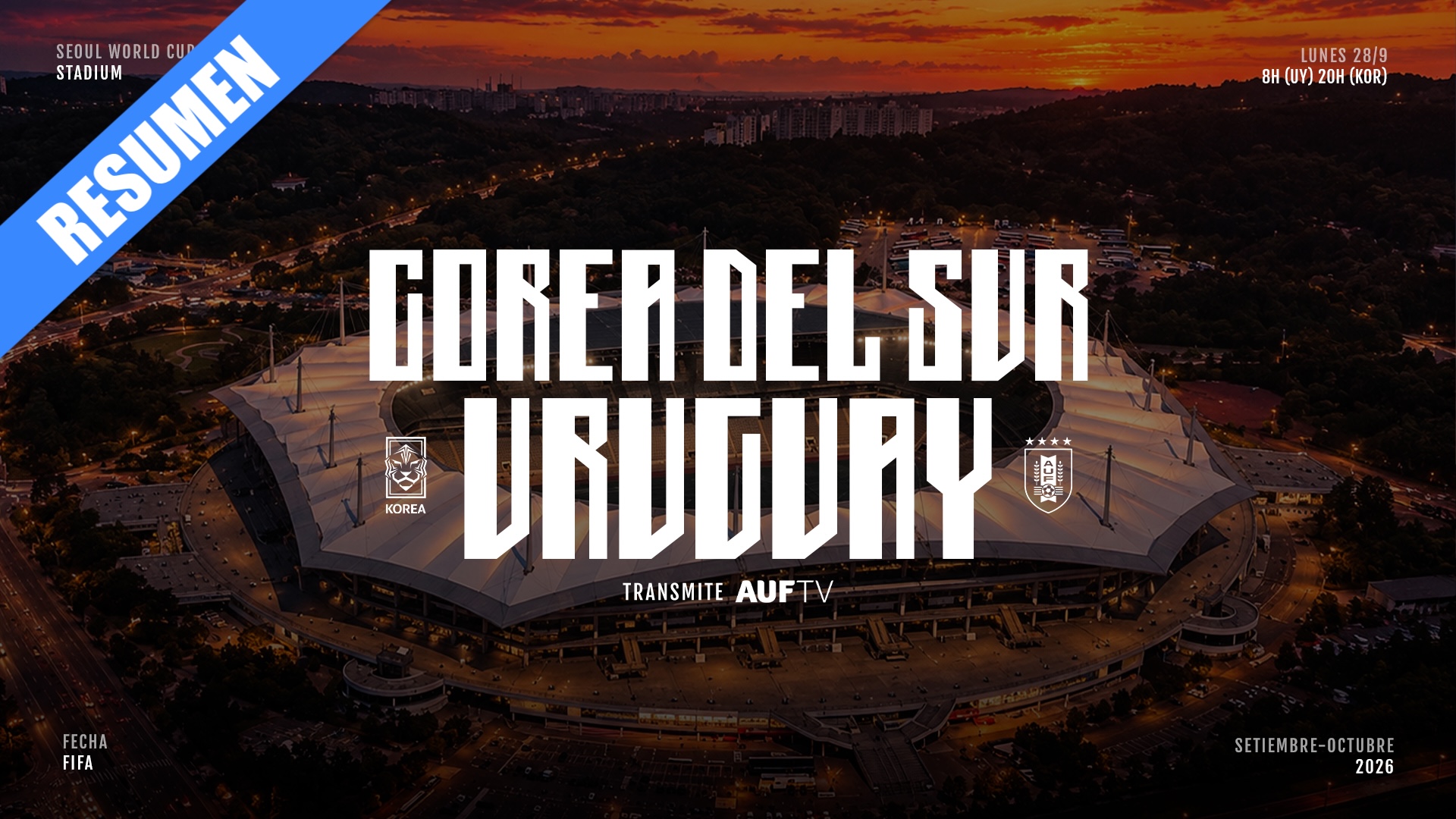 Resumen | Corea Del Sur vs Uruguay