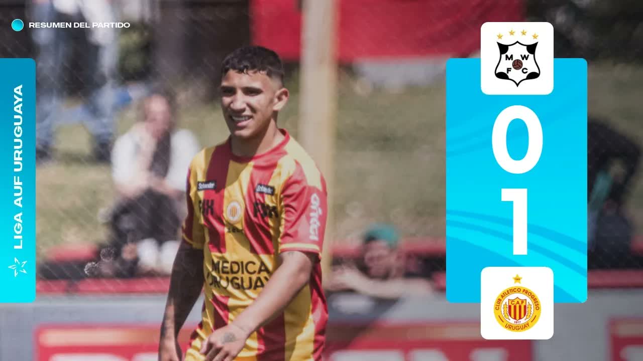 Wanderers 0 vs 1 Progreso