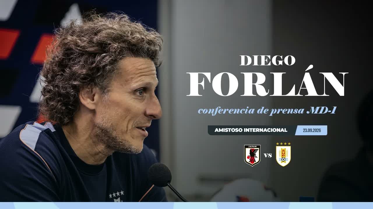 Conferencia de prensa Diego Forlán