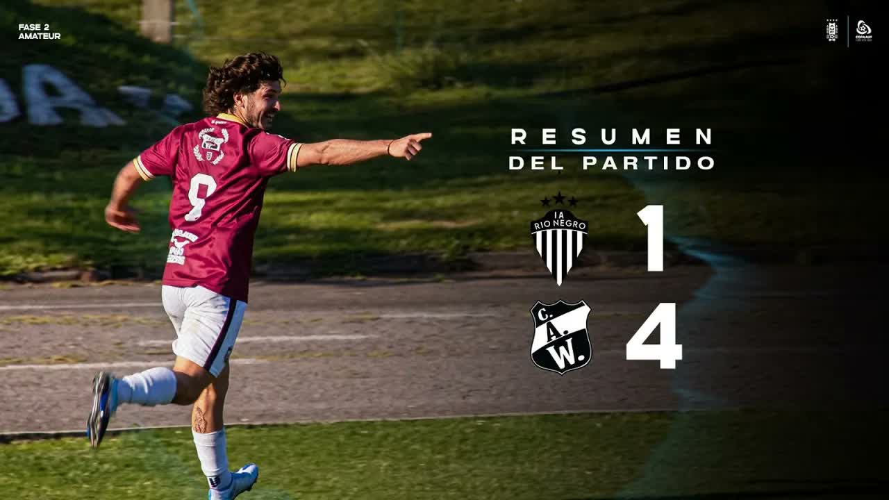 Río Negro 1 vs 4 Wanderers (Durazno)