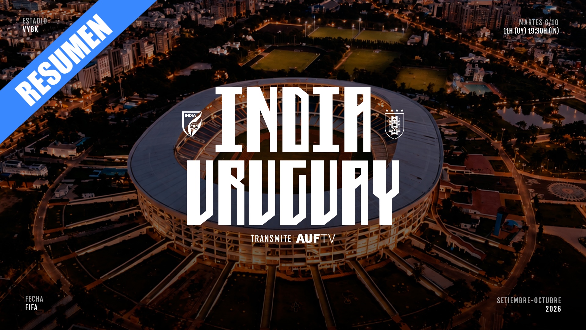 Resumen | India vs Uruguay