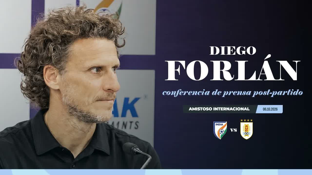 Conferencia de prensa Diego Forlán