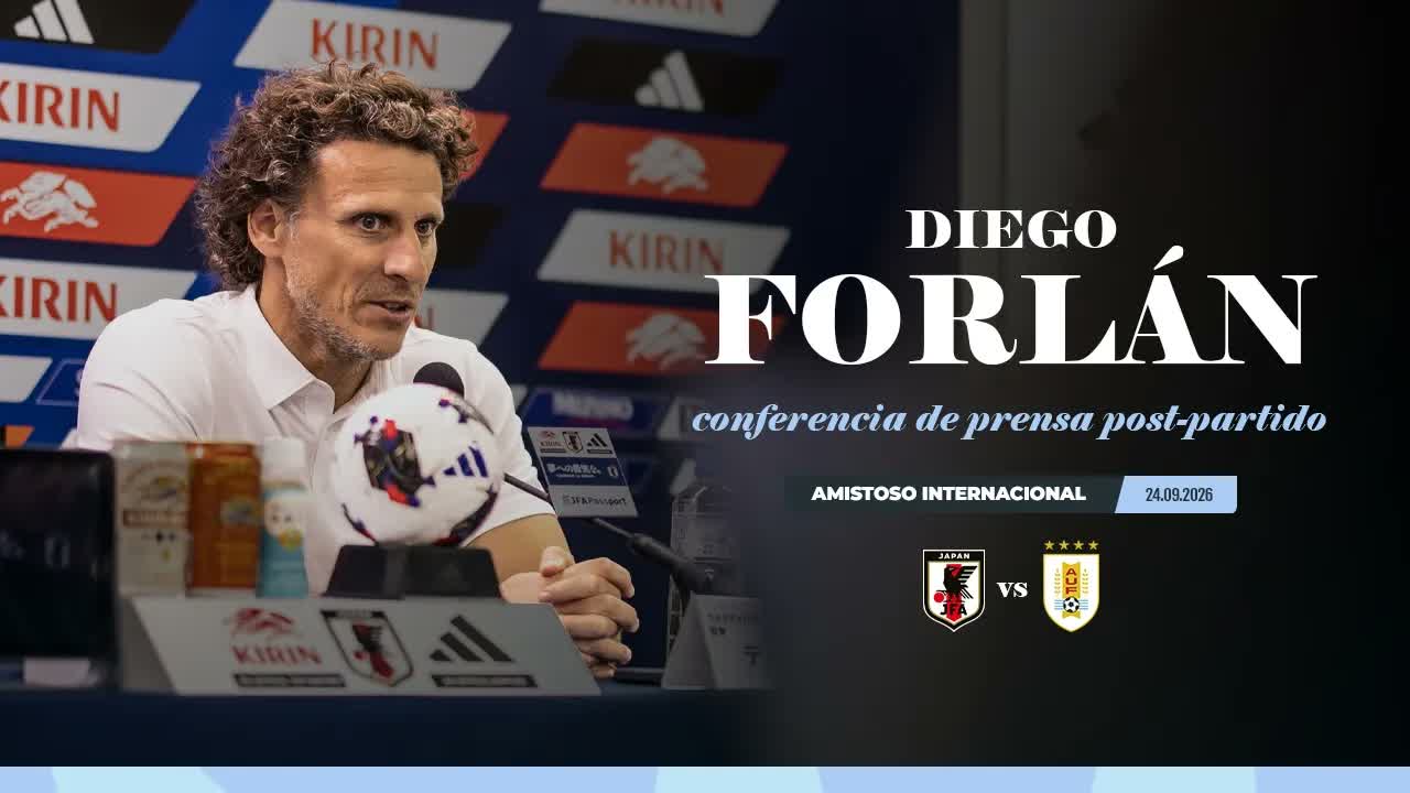 Conferencia de prensa ｜ Diego Forlán