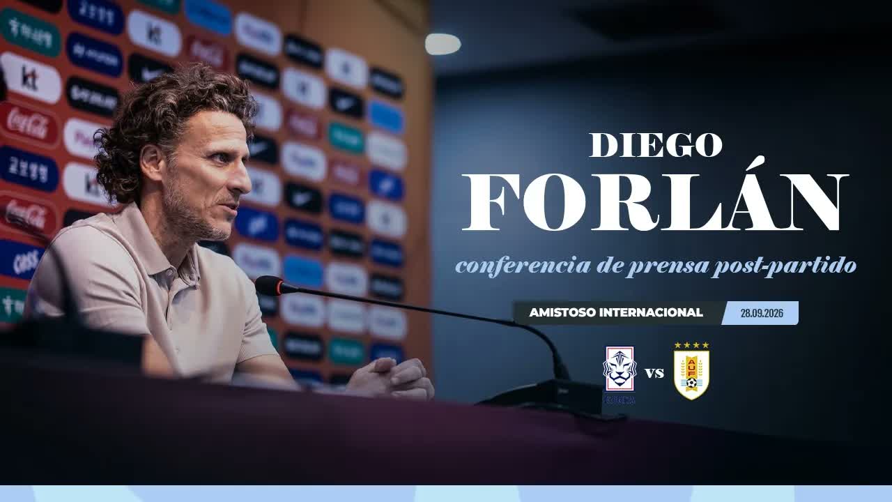 Conferencia de prensa ｜ Diego Forlán