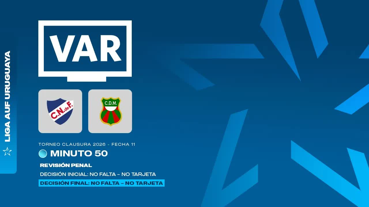 Nacional vs. Dep. Maldonado (Min 50)
