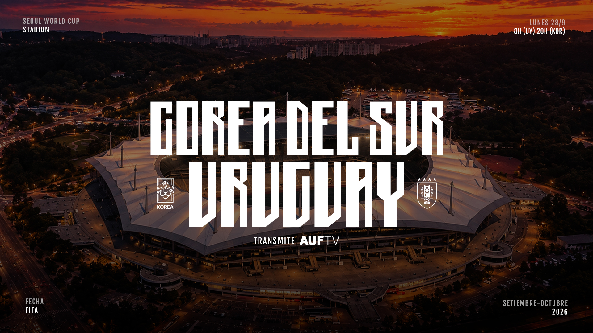 Corea Del Sur vs Uruguay
