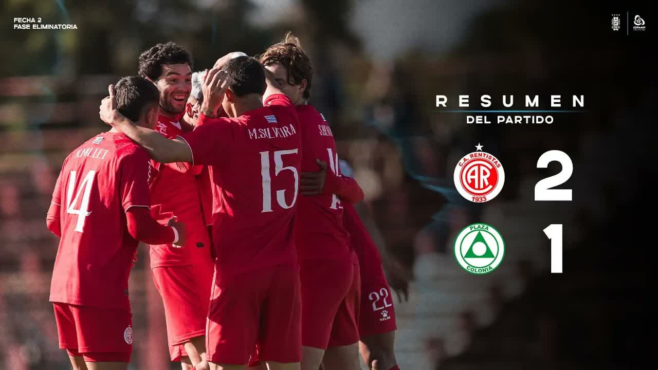 Rentistas 2 vs 1 Plaza Colonia