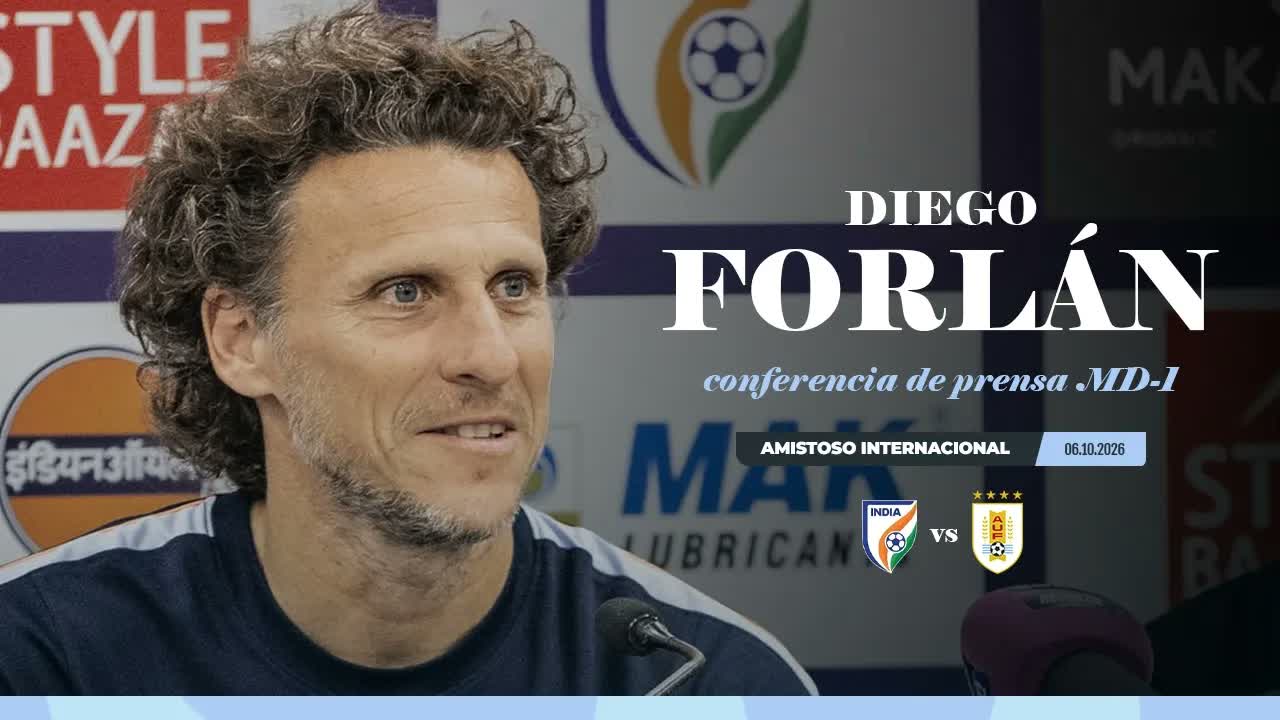 Conferencia de prensa Diego Forlán