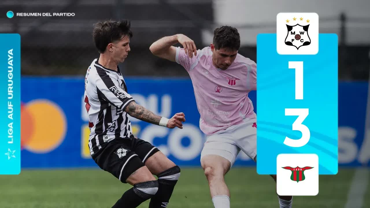 Wanderers 1 vs 3 Boston River