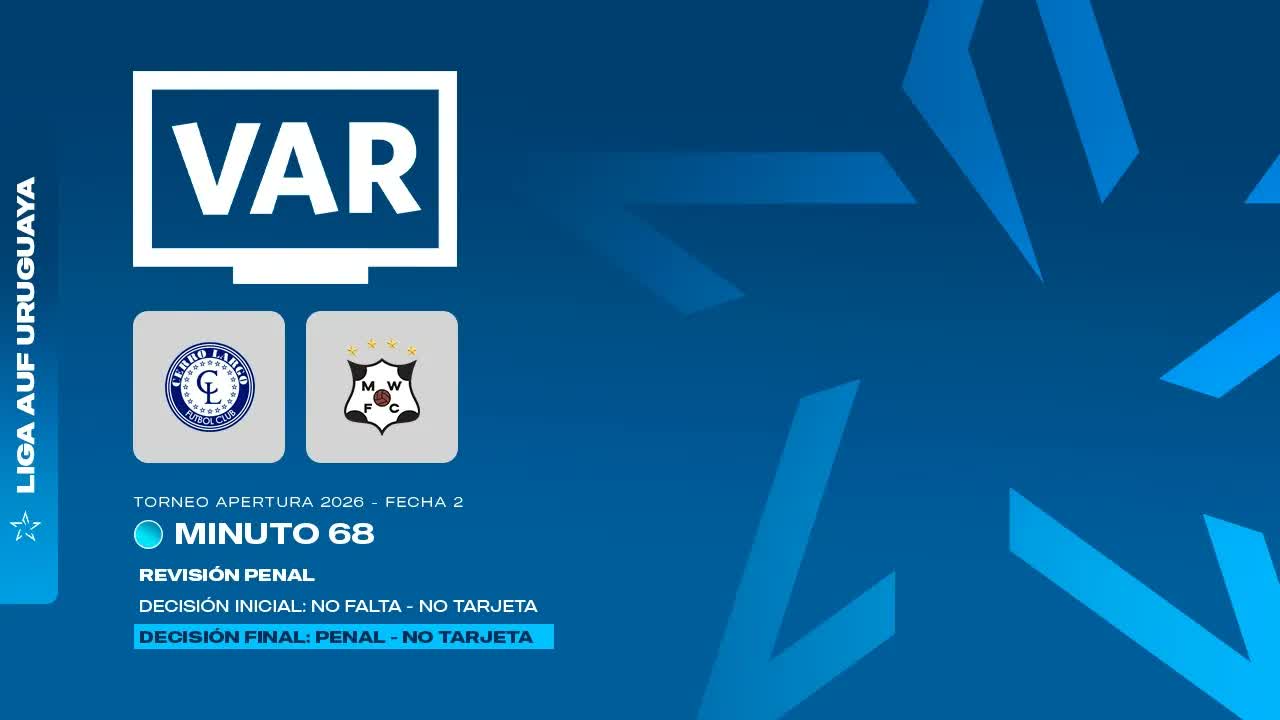 Cerro Largo vs Wanderers (min 68)