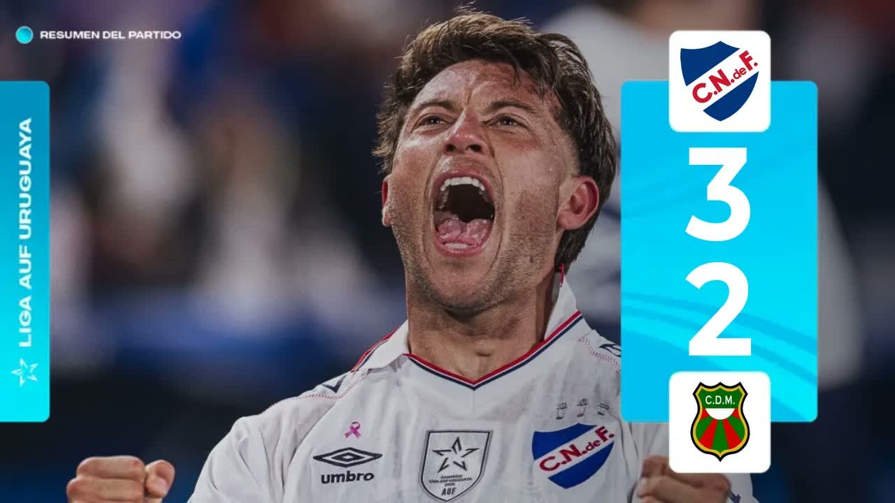 Nacional 3 vs 2 Dep. Maldonado