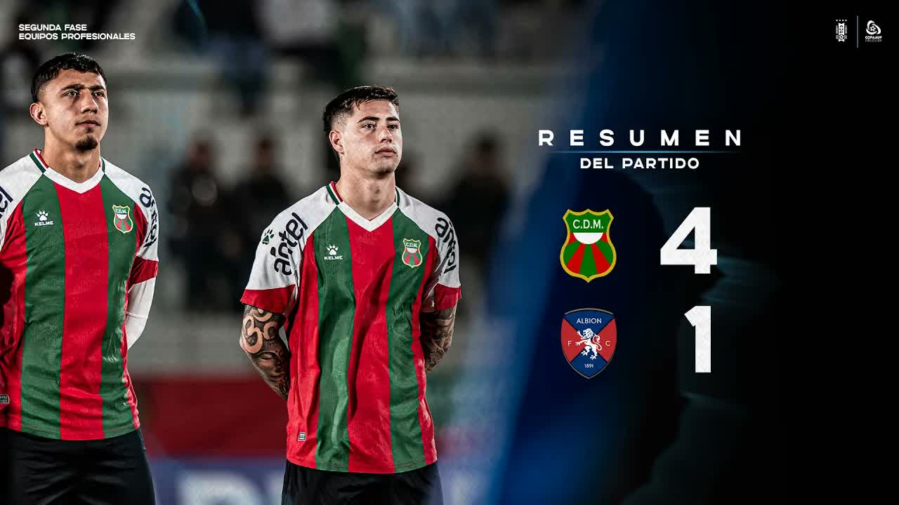 Deportivo Maldonado 4 vs 1 Albion