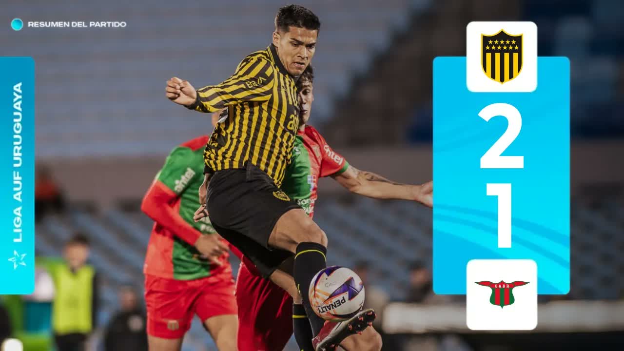 Peñarol 2 vs 1 Boston River