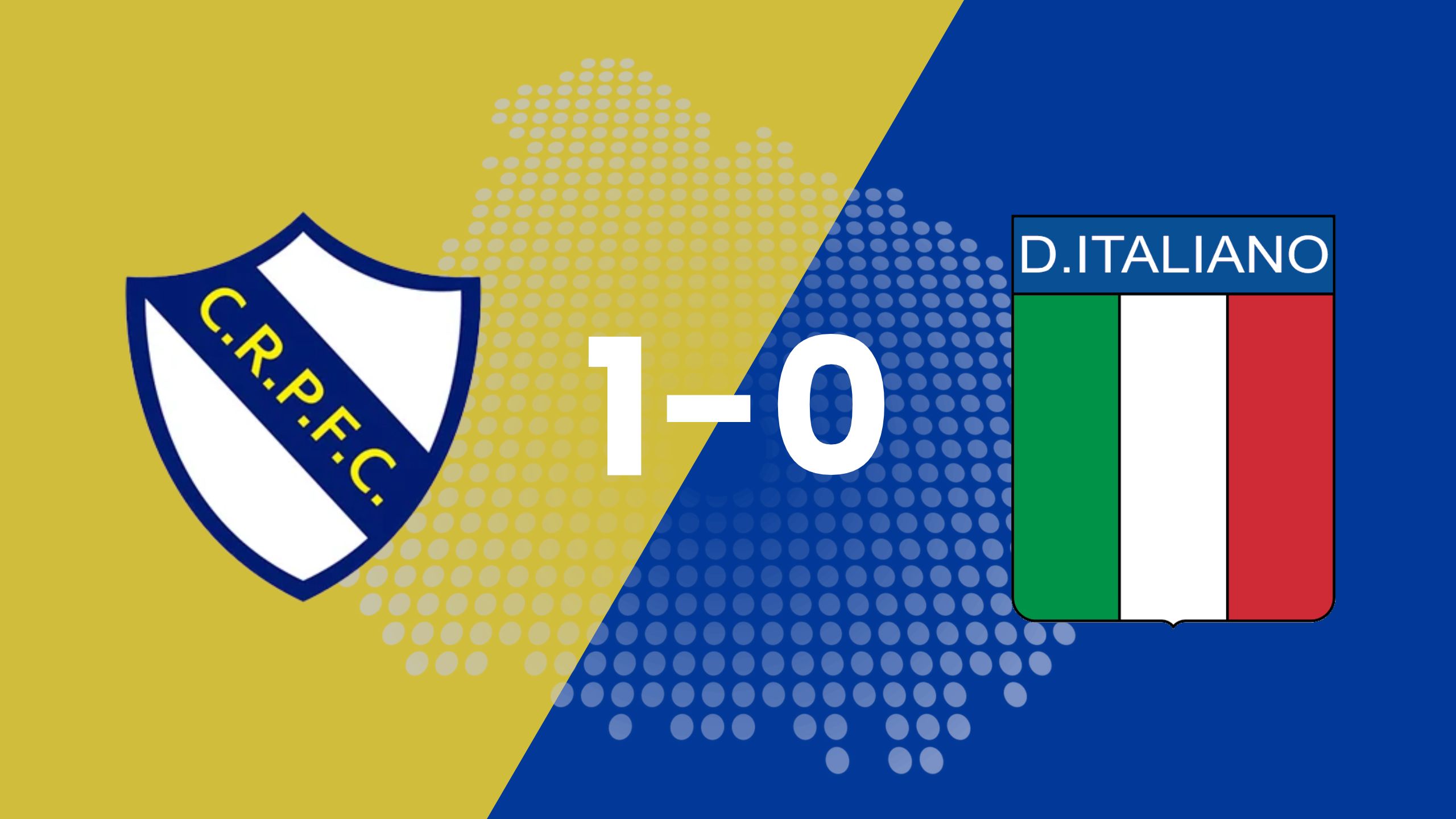 Porongos 1 vs 1 Deportivo Italiano