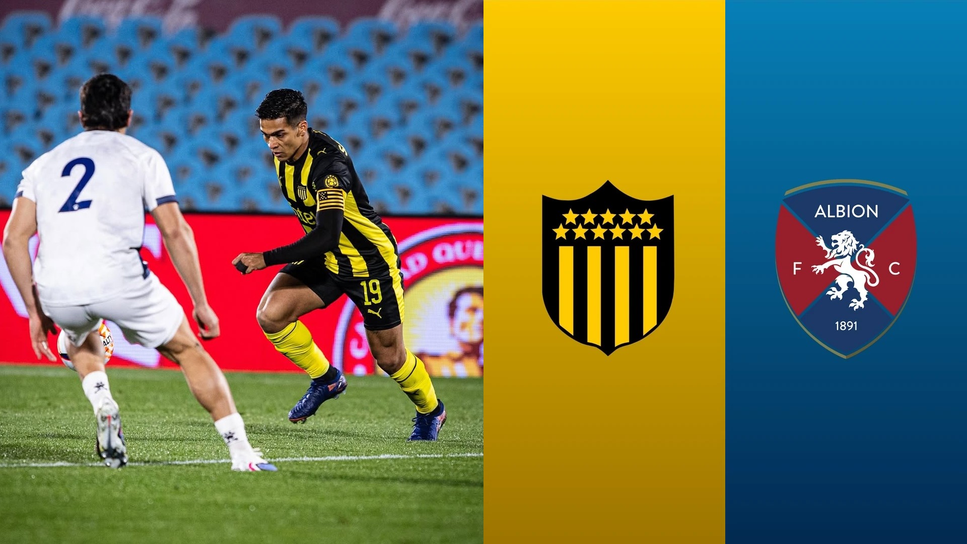 Peñarol 3 vs 1 Albion