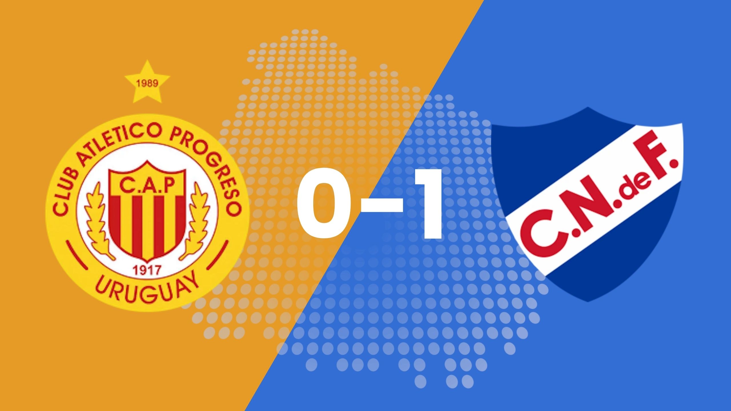 Progreso 0 vs 1 Nacional