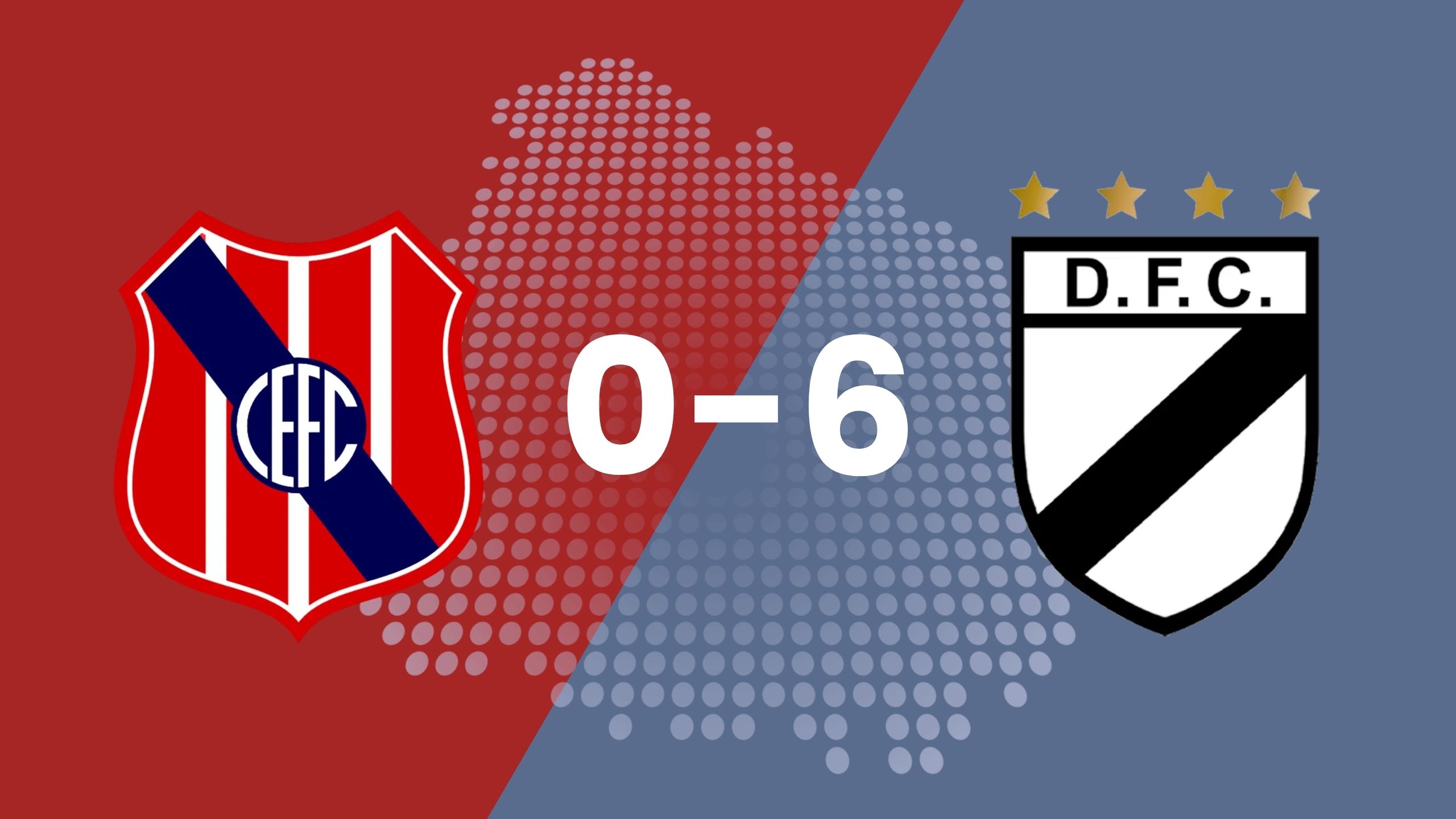 Central Español 0 vs 6 Danubio 