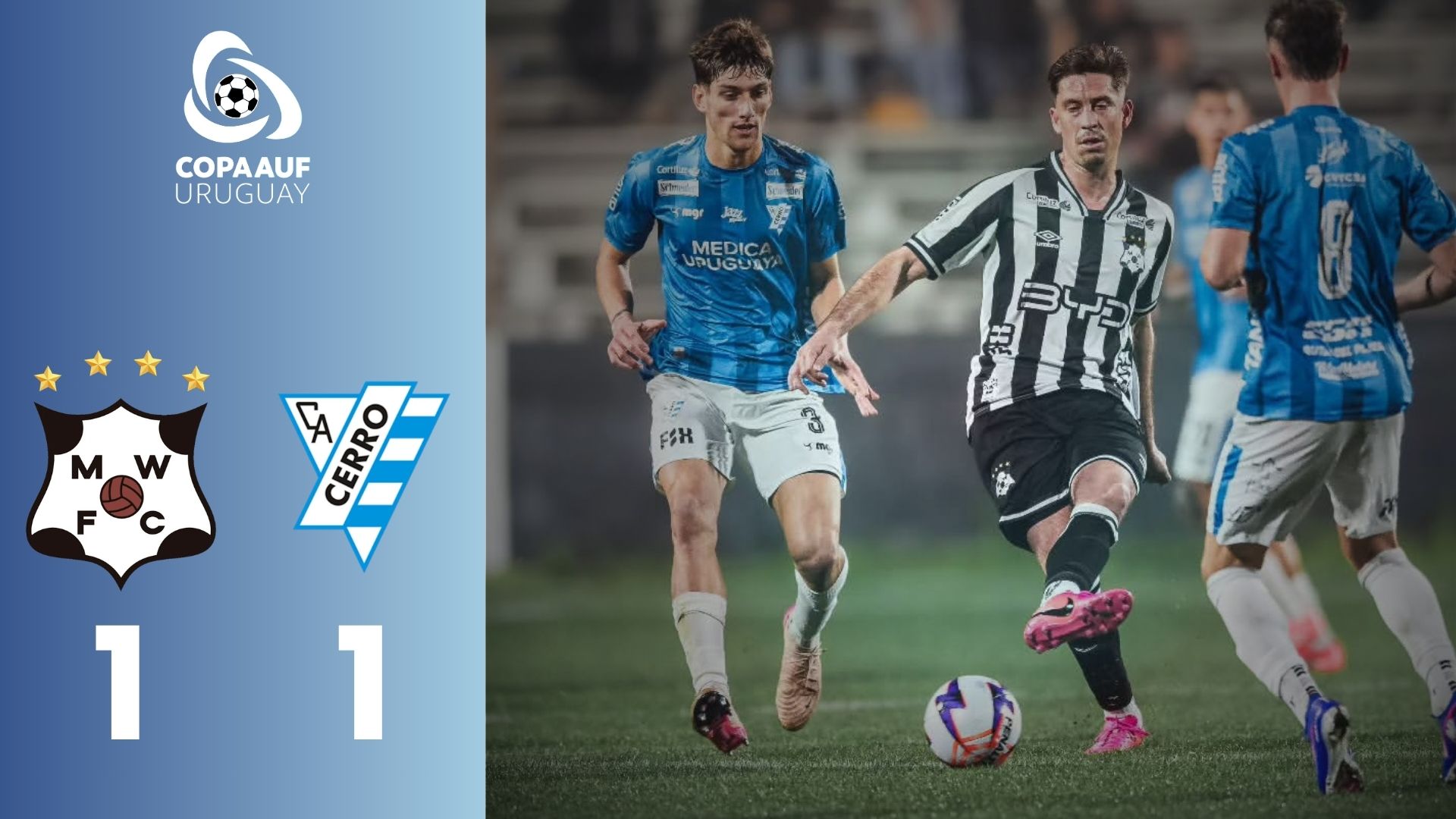 Wanderers 1 vs 1 Cerro