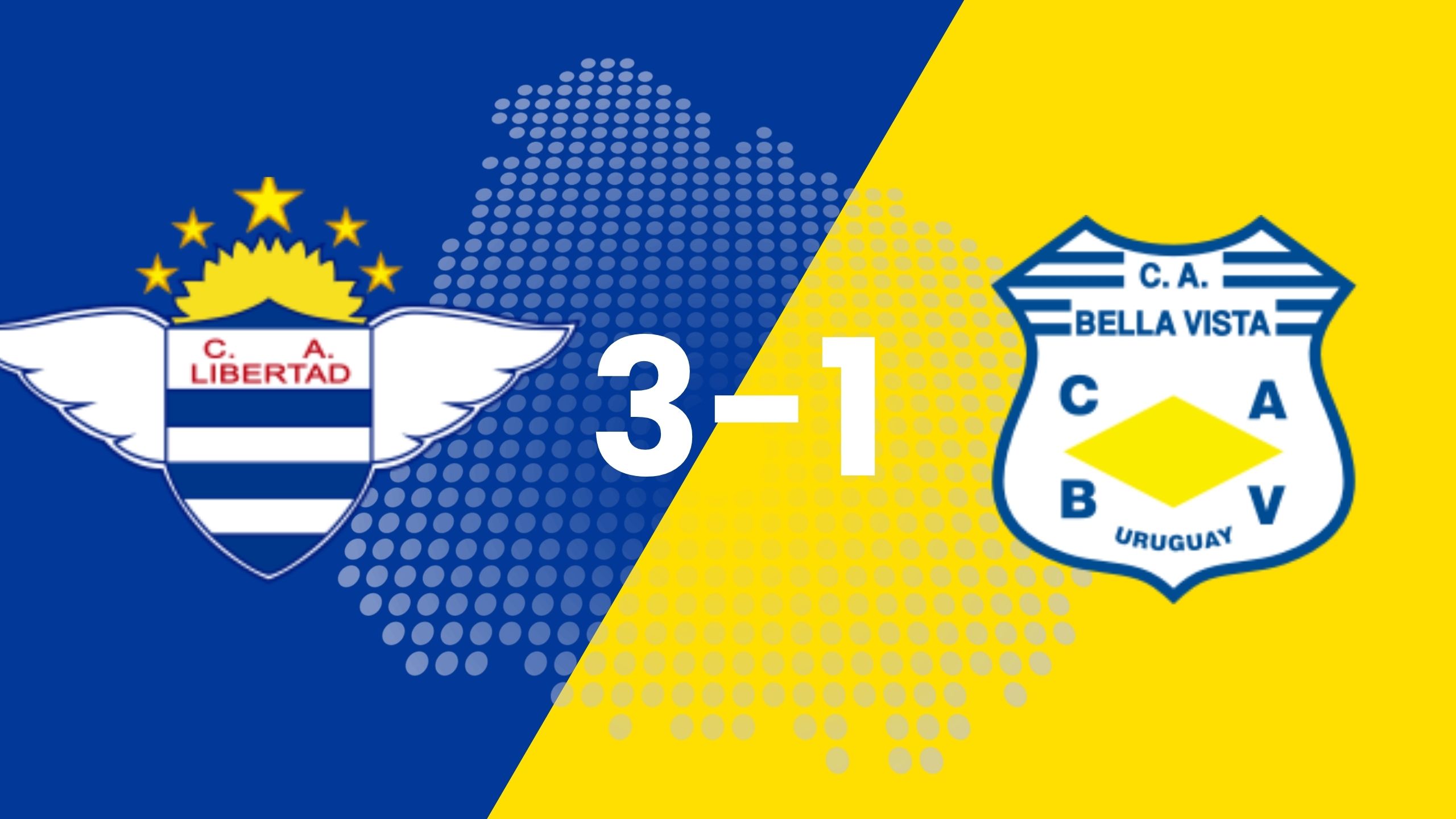 Libertad 3-1 Bella Vista