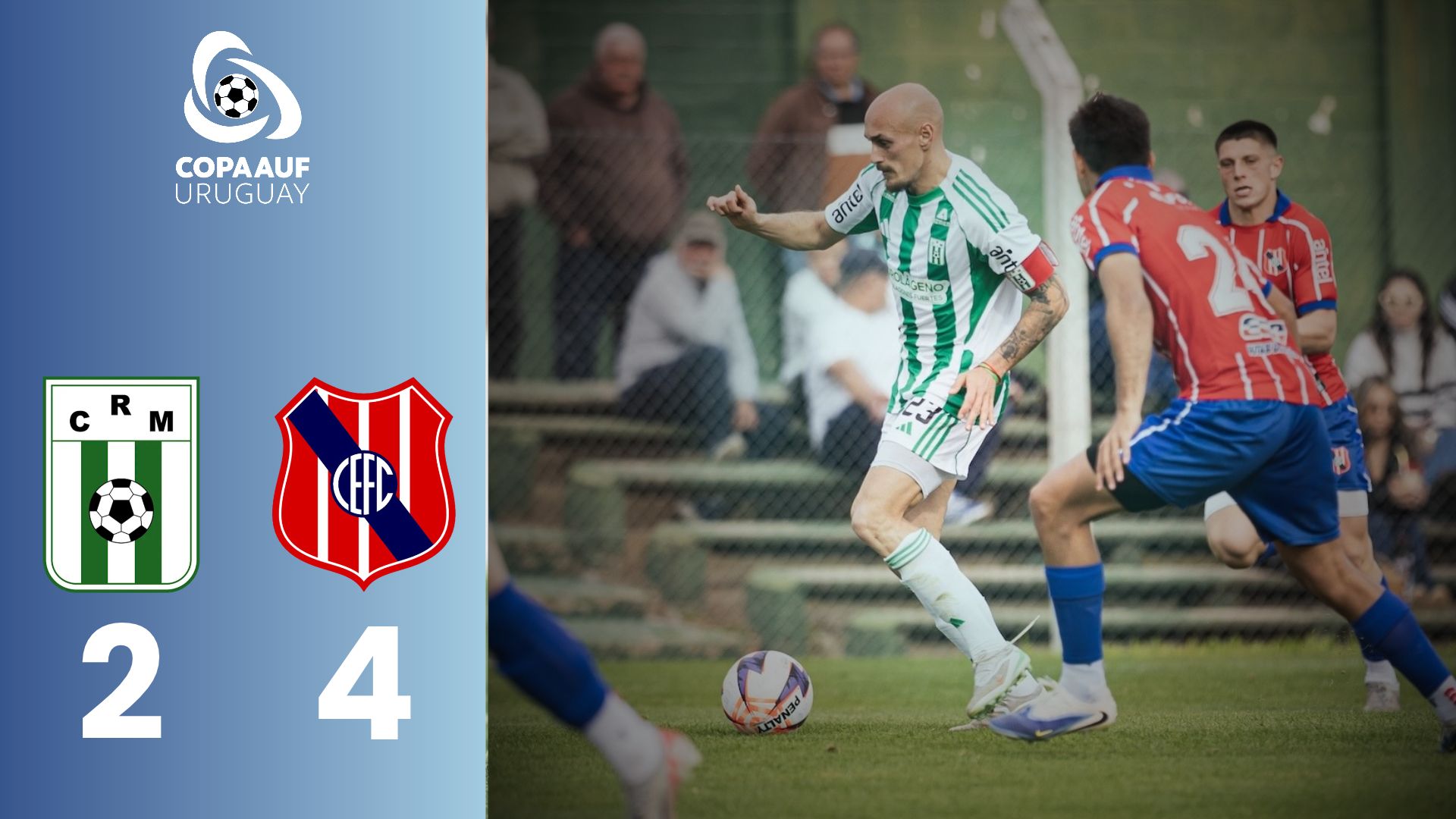 Racing 2 vs 4 Central Español