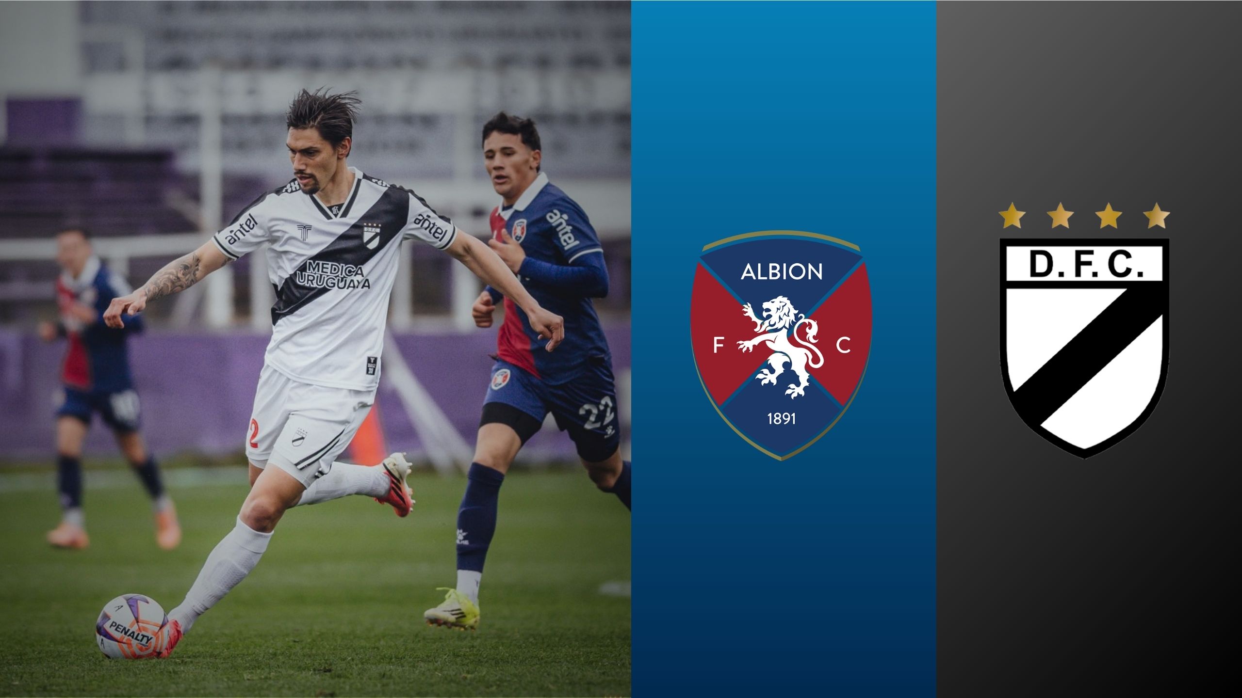 Albion 2 vs 2 Danubio