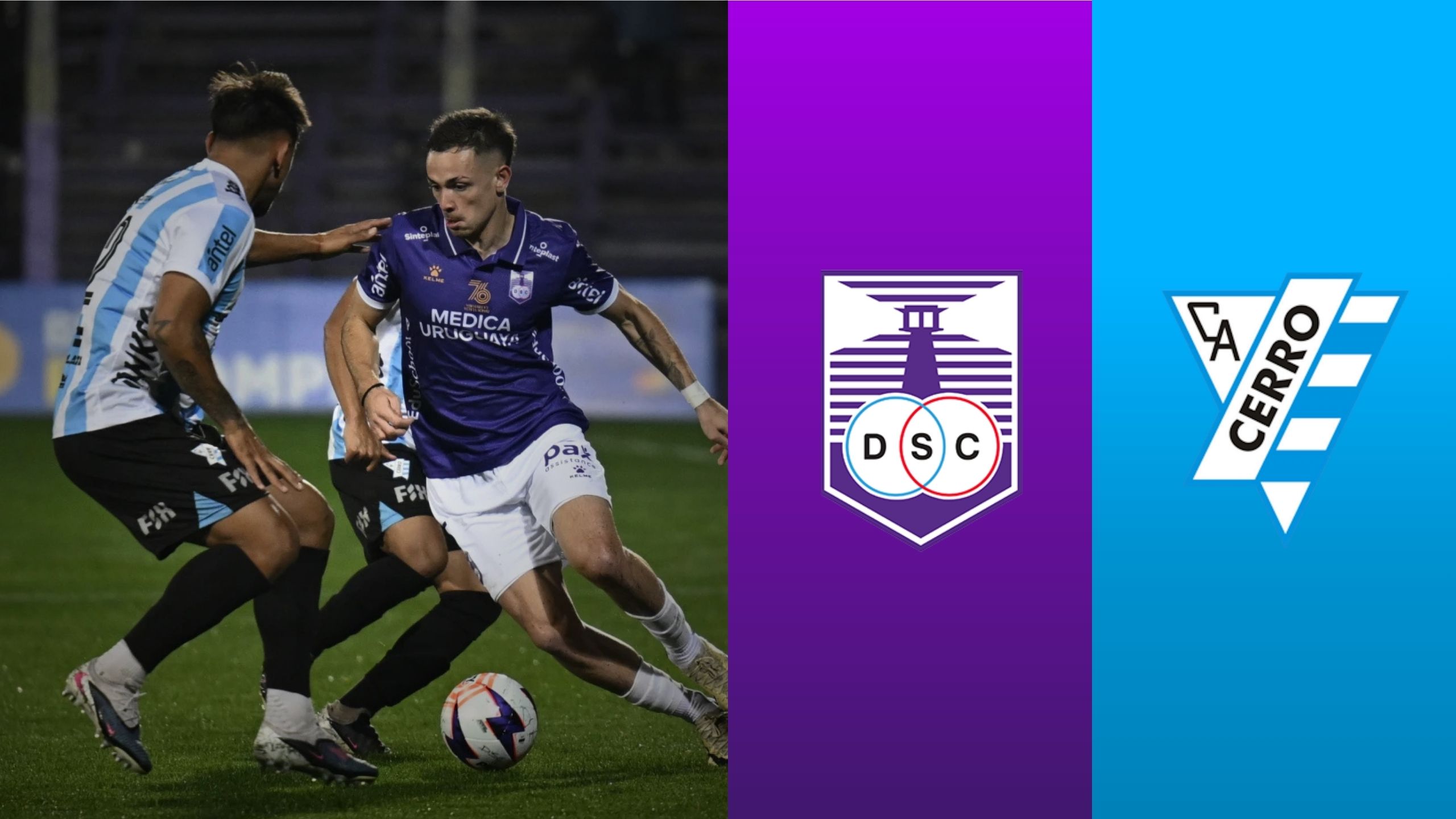 Defensor 2 vs 1 Cerro