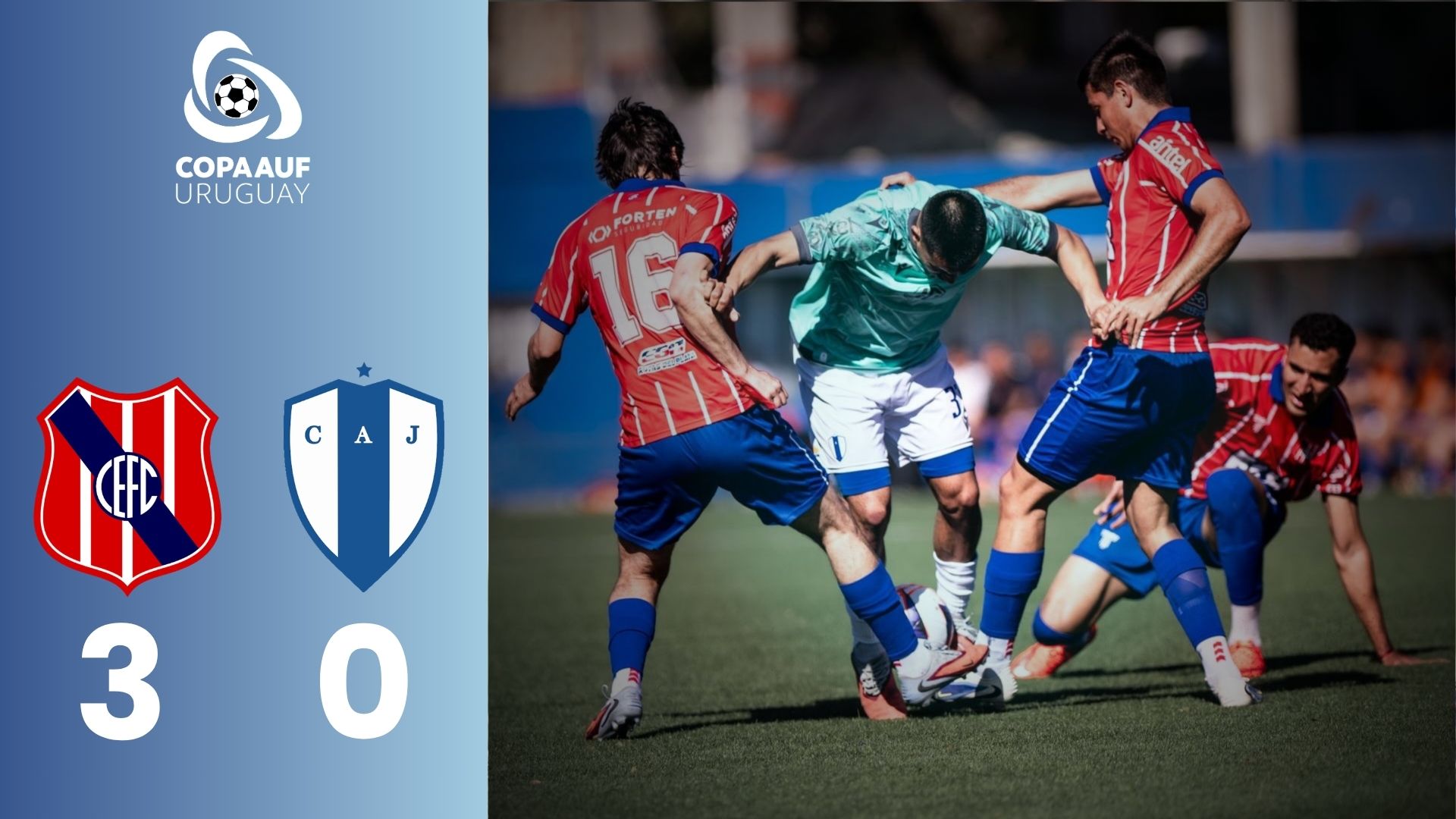 Central Español 3 vs 0 Juventud